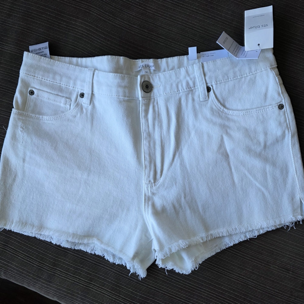 STS Blue Women's Aubrey Short In White Denim
